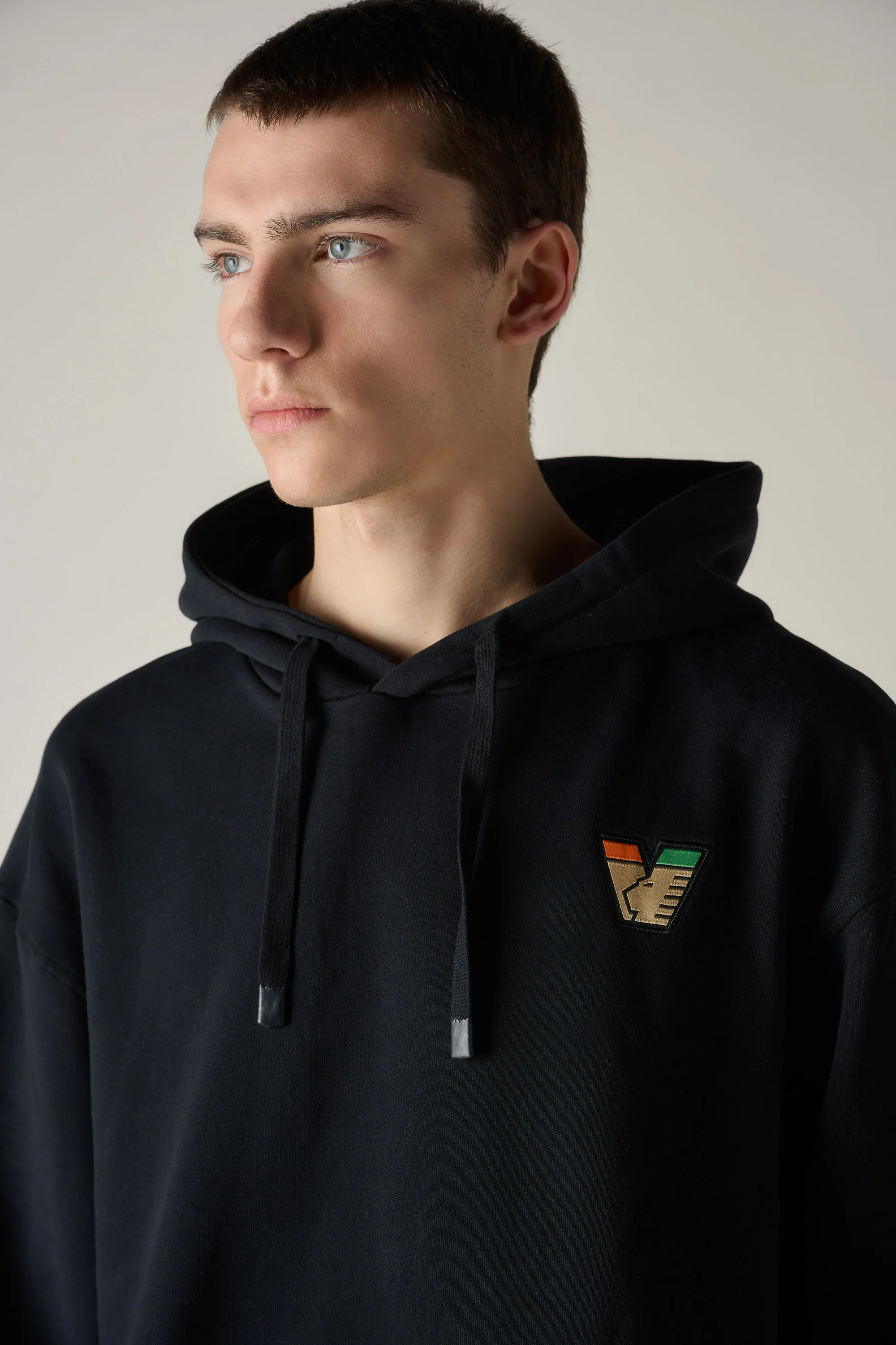 Logo Hoodie Black - Image 3