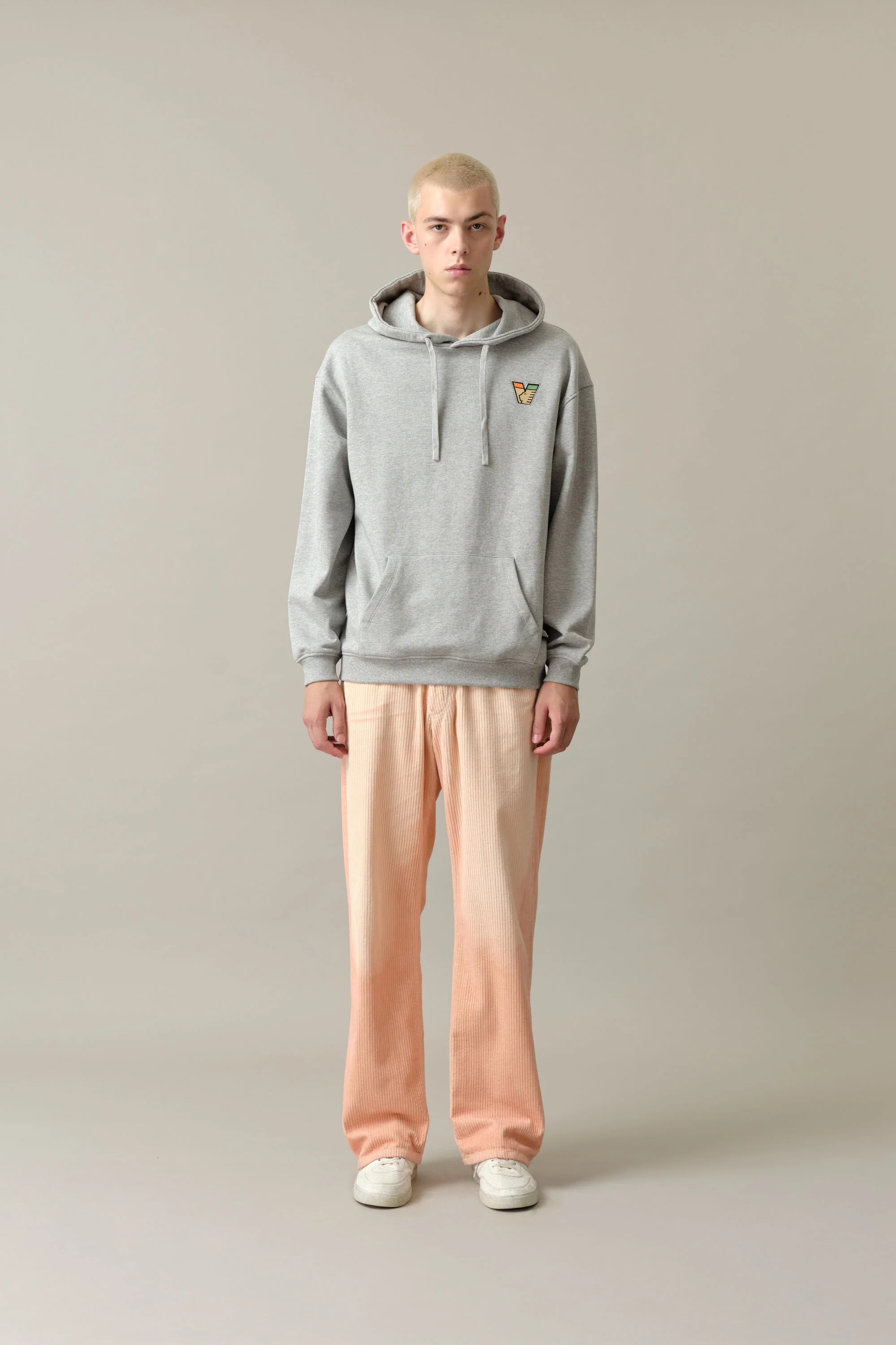 Logo Hoodie Grey - Image 3