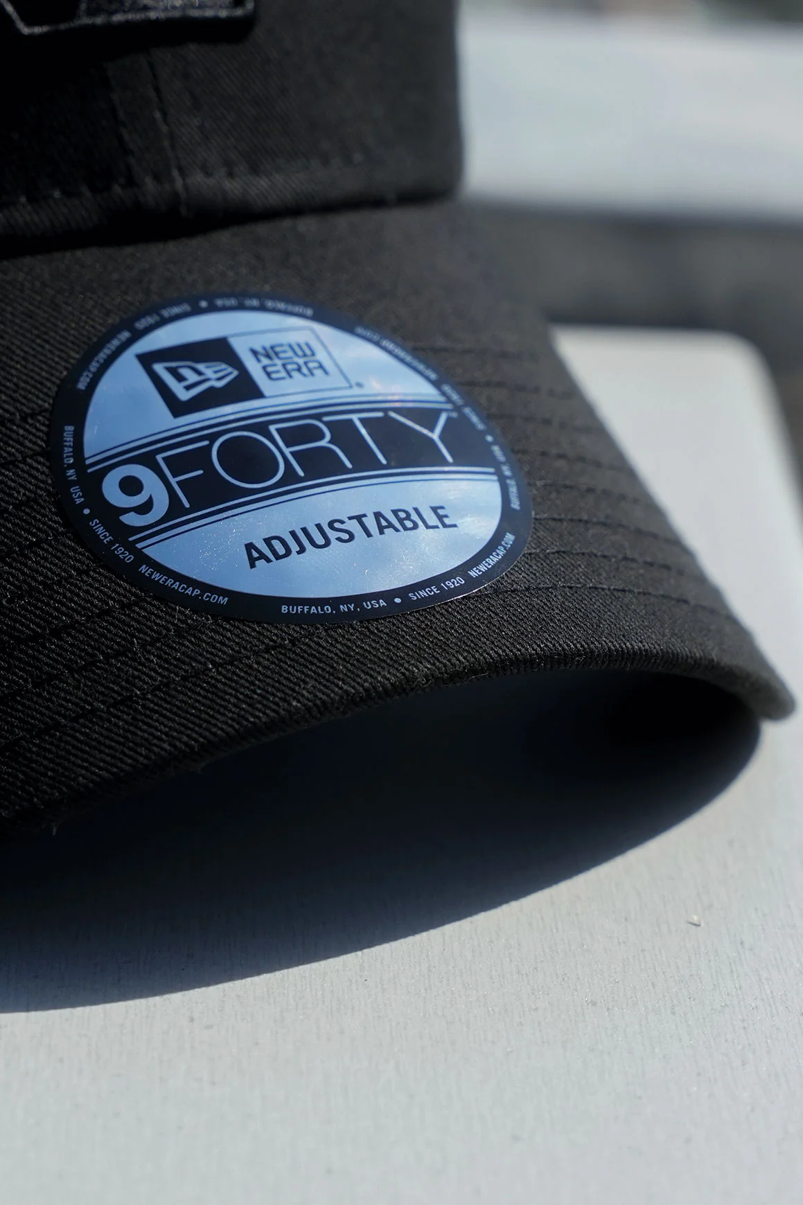 New Era 9FORTY Tonal Black - Image 4