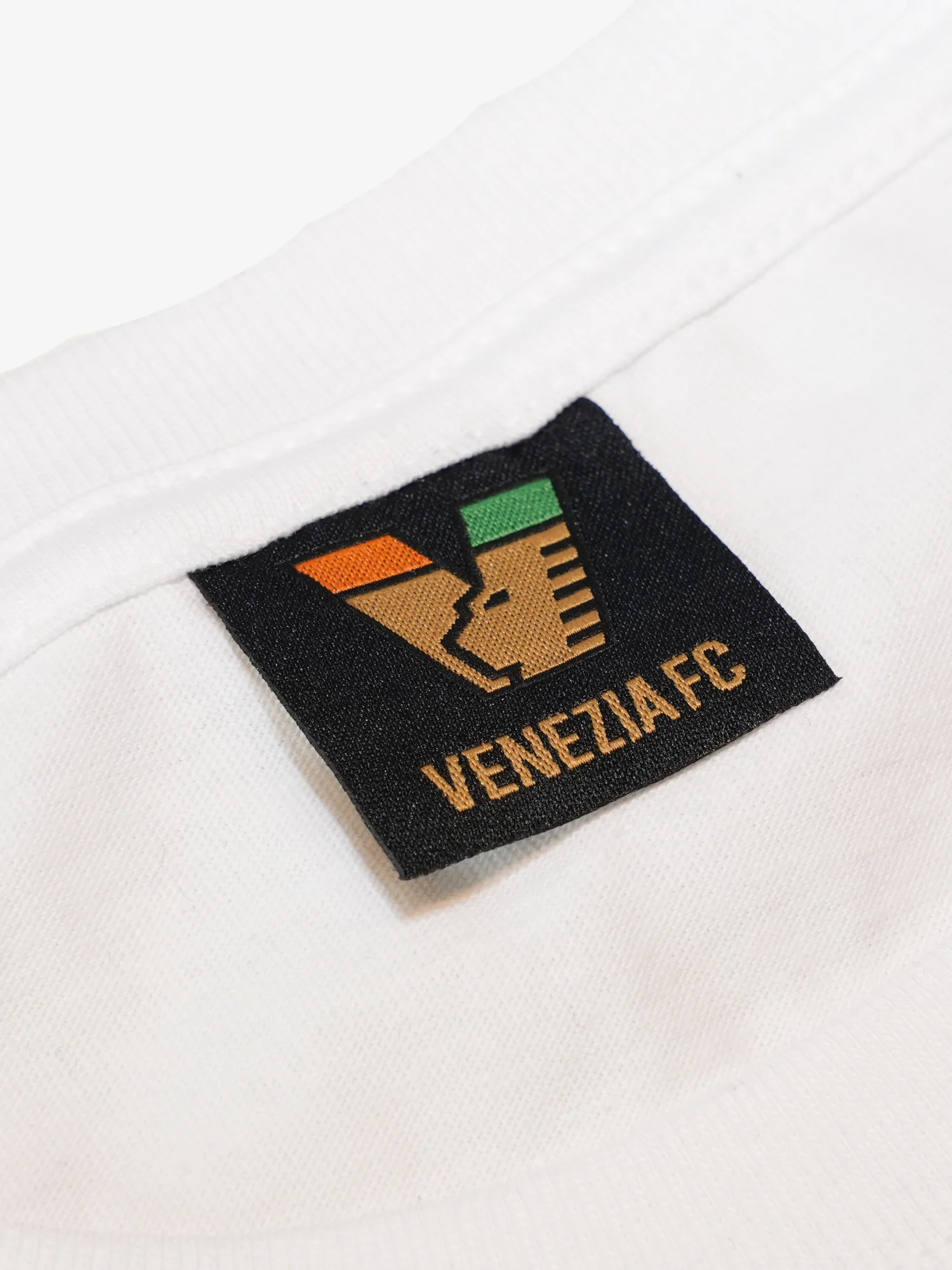 Venezia Football Club Script T Shirt - White - Image 3