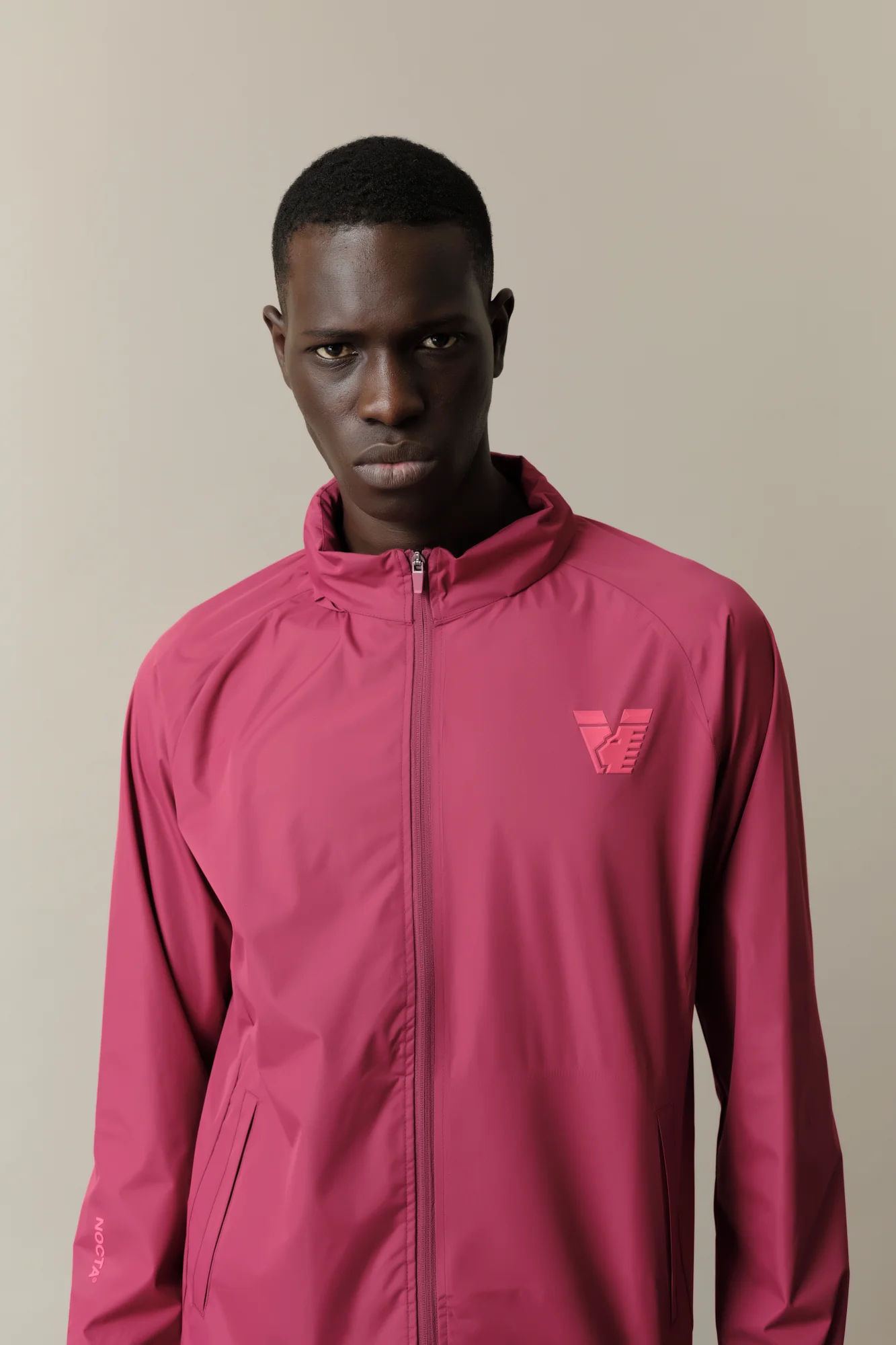 25/26 Training Rain Jacket Burgundy - Image 4