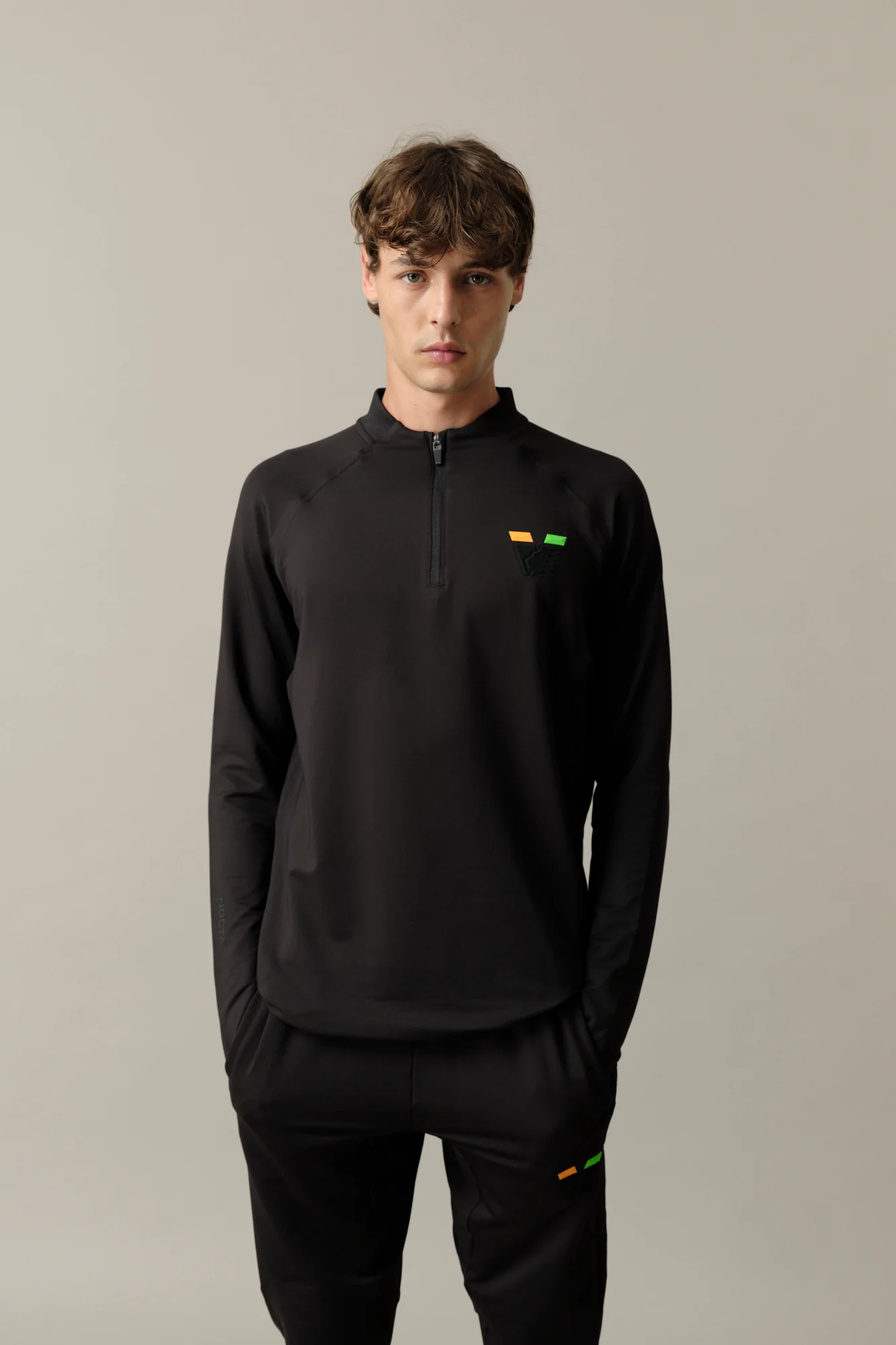 25/26 Training Sweatshirt Black - Image 3